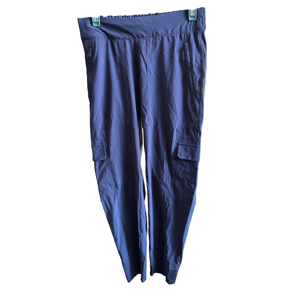 Athleta Navy Blue Cargo Pants Women's Size 4 Athleisure